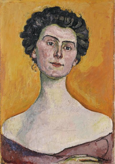 Portrét Clary Pasche-Battié, 1914 od Ferdinand Hodler