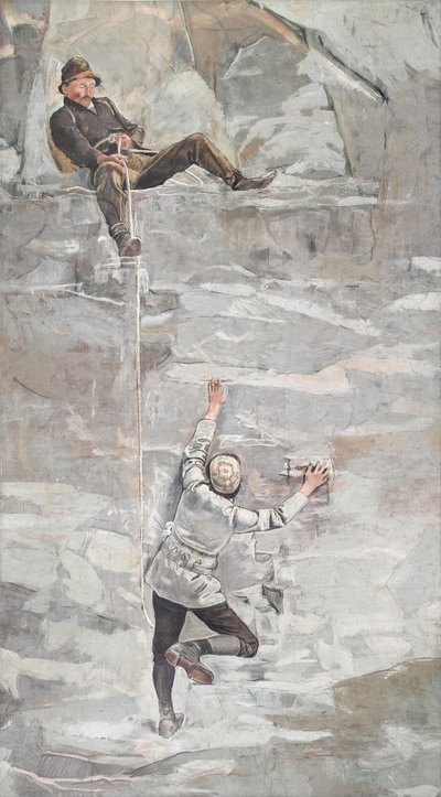 The Climb, 1894. od Ferdinand Hodler