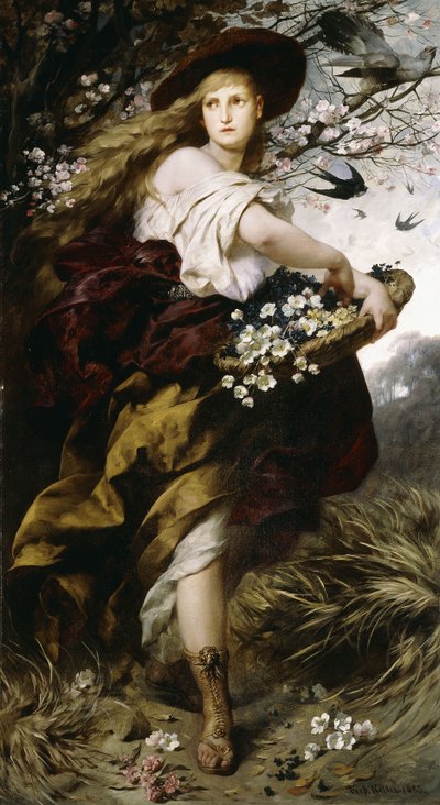 Flora, 1883 od Ferdinand Keller