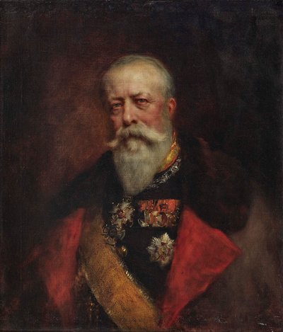 Portrét velkovévody Fridricha I. Bádenského 1826-1907. od Ferdinand Keller