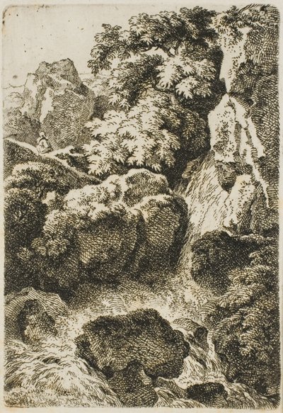 Vodopád (Kaskáda) od Ferdinand Kobell
