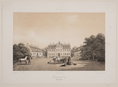 Claestorp od severozápadu od Ferdinand Richardt