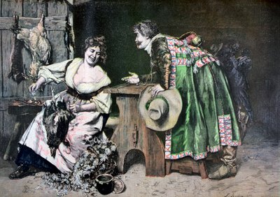 Galantní poznámky, 1893 od Ferdinand Roybet