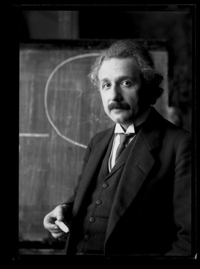 Obrázek Alberta Einsteina (1879-1955) od Ferdinand Schmutzer