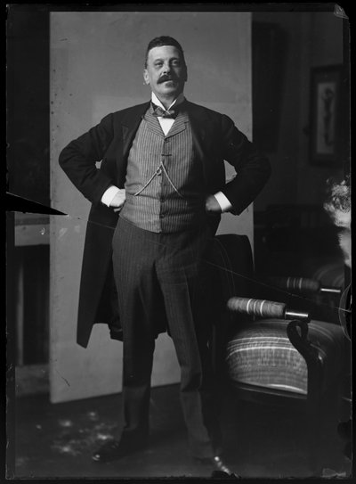 Obrázek Charlese Wittgensteina (1847-1913) od Ferdinand Schmutzer