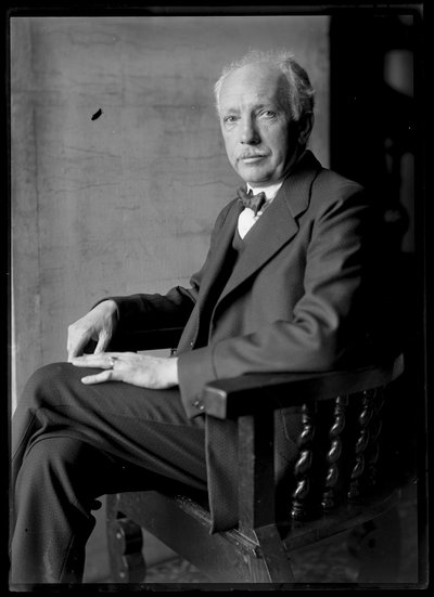 Obraz Richarda Strausse (1864-1949) od Ferdinand Schmutzer