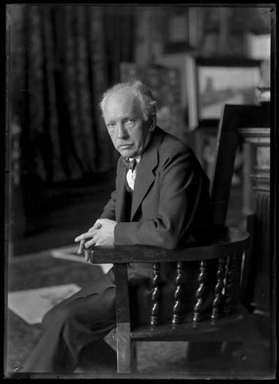 Obraz Richarda Strausse (1864-1949) od Ferdinand Schmutzer