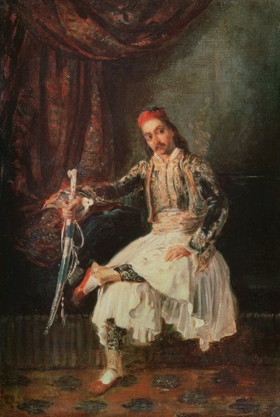 hrabě Patiano od Ferdinand Victor Eugene Delacroix