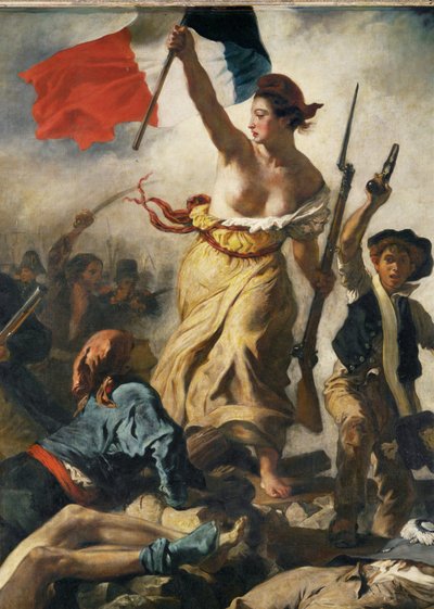 28. července 1830; Svoboda vede lid... od Ferdinand Victor Eugene Delacroix