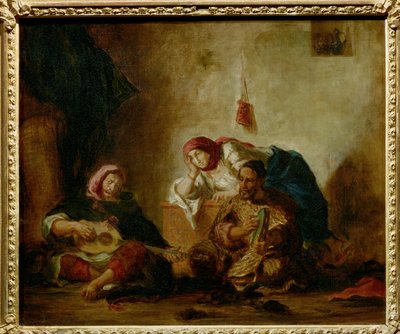 Musiciens juifs de Mogador - Mogadorští židovští hudebníci ... od Ferdinand Victor Eugene Delacroix