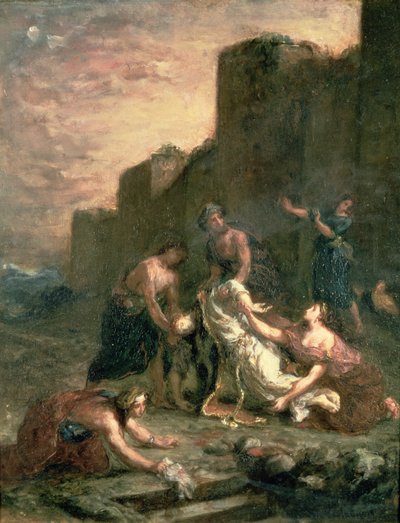 Umučení svatého Štěpána, 1860 od Ferdinand Victor Eugene Delacroix