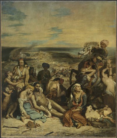 Masakr na Chiosu, 1824. od Ferdinand Victor Eugene Delacroix
