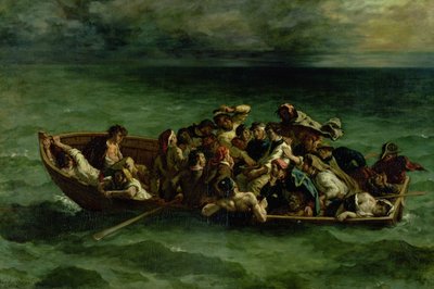 Ztroskotání Dona Juana od Ferdinand Victor Eugene Delacroix