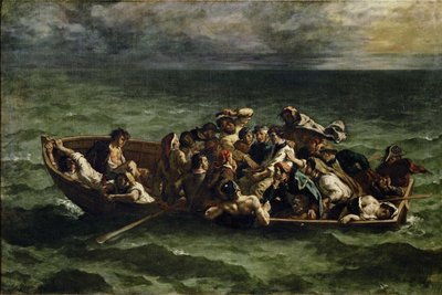 Ztroskotání Dona Juana od Ferdinand Victor Eugene Delacroix