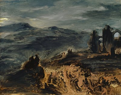 Čarodějnický sabat, 1831-33 od Ferdinand Victor Eugene Delacroix