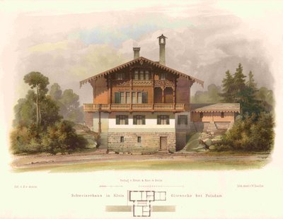Klein Glienicke Schweizerhaus 1 od Ferdinand von Arnim