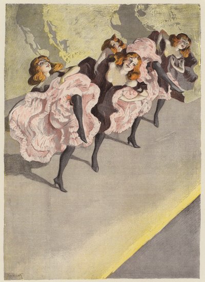Cancan od Ferdinand von Reznicek