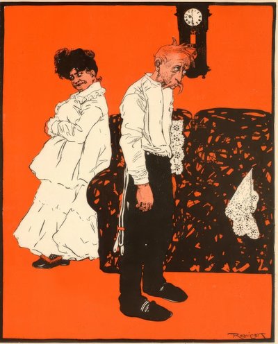 Řezníček / Popeleční středa / Galante Welt od Ferdinand von Reznicek