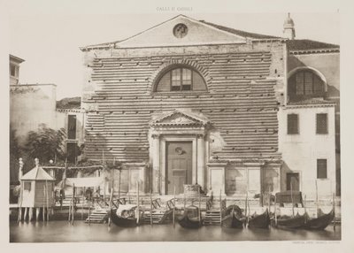 Kostel Saint Marcuola od Ferdinando Ongania