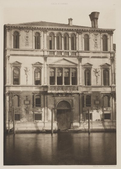 palác Contarini od Ferdinando Ongania
