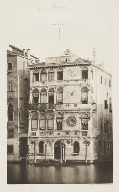 Dario palác od Ferdinando Ongania