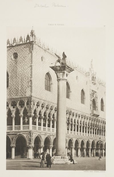 Vévodský palác od Ferdinando Ongania