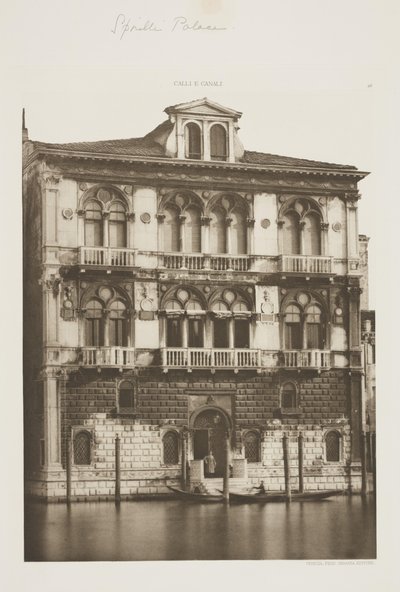 Spinelliho palác od Ferdinando Ongania