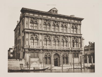 Palác Vendramin od Ferdinando Ongania