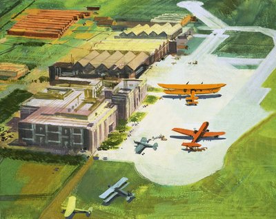 Cesta na Měsíc: Pathfinders. Rané letiště od Ferdinando Tacconi