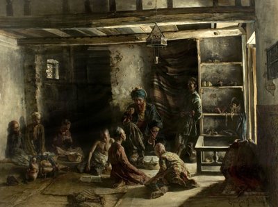 Orientální škola, 1885 od Ferencz Frans Eisenhut