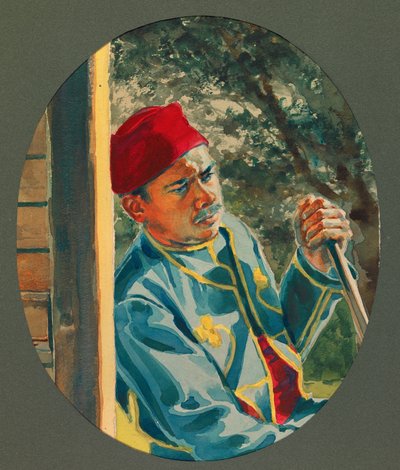 Pimero, alžírský stíhač, Gustrow od Fernand Barbier