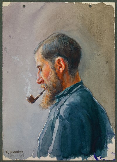 Seržant Lavissiere jako táborový kaplan, Gustrow od Fernand Barbier