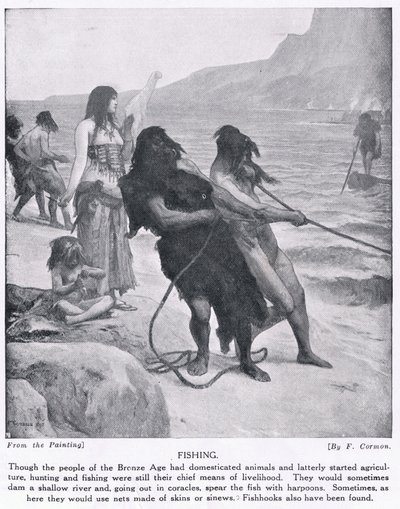 Rybaření, ilustrace z 