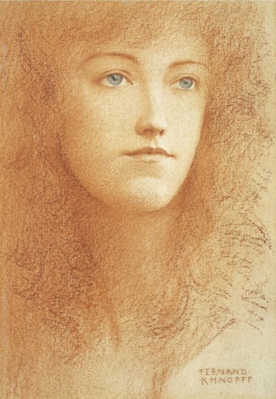 Mladá Angličanka od Fernand Khnopff