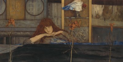 Zamykám před sebou dveře, 1891. od Fernand Khnopff
