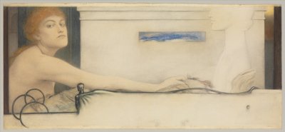 The Offering, 1891 od Fernand Khnopff