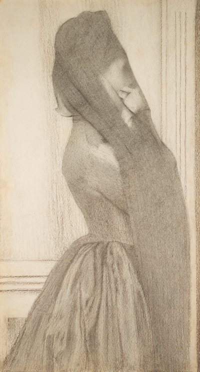 Závoj od Fernand Khnopff