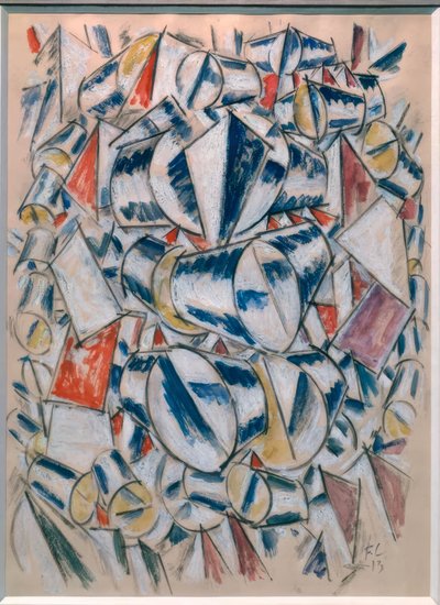 „Kontrast tvarů“ (Formenkontrast) od Fernand Leger