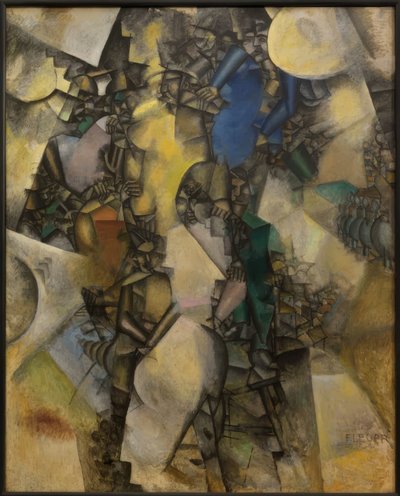 Svatba, 1911 od Fernand Leger