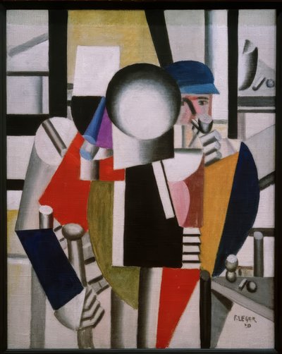 Tři kamarádi od Fernand Leger