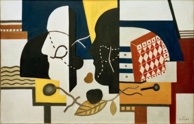 Dva profily od Fernand Leger