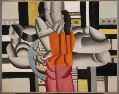 Tři ženy a zátiší (Dejeuner)  od Fernand Leger