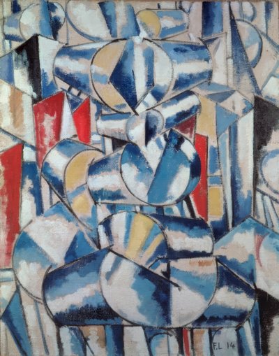 kontrast tvarů od Fernand Leger