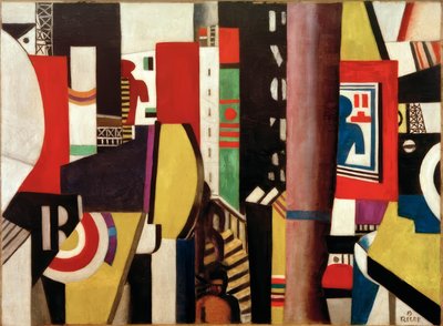 „La Ville“ (město) od Fernand Leger