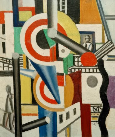 Dvě desky ve městě od Fernand Leger