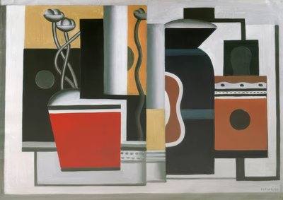 „Le pot rouge“ (Červený květináč), 1926 od Fernand Leger