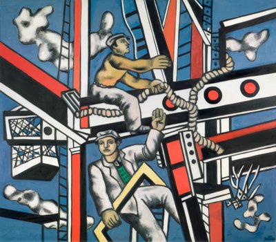 „Konstruktéři“ (Die Konstrukteure) od Fernand Leger