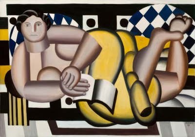 Ležící žena od Fernand Leger