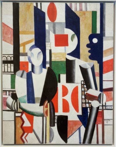 Muži ve městě od Fernand Leger