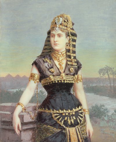 Lady Paget (paní Arthur Henry Paget) 1891 od Fernand Paillet